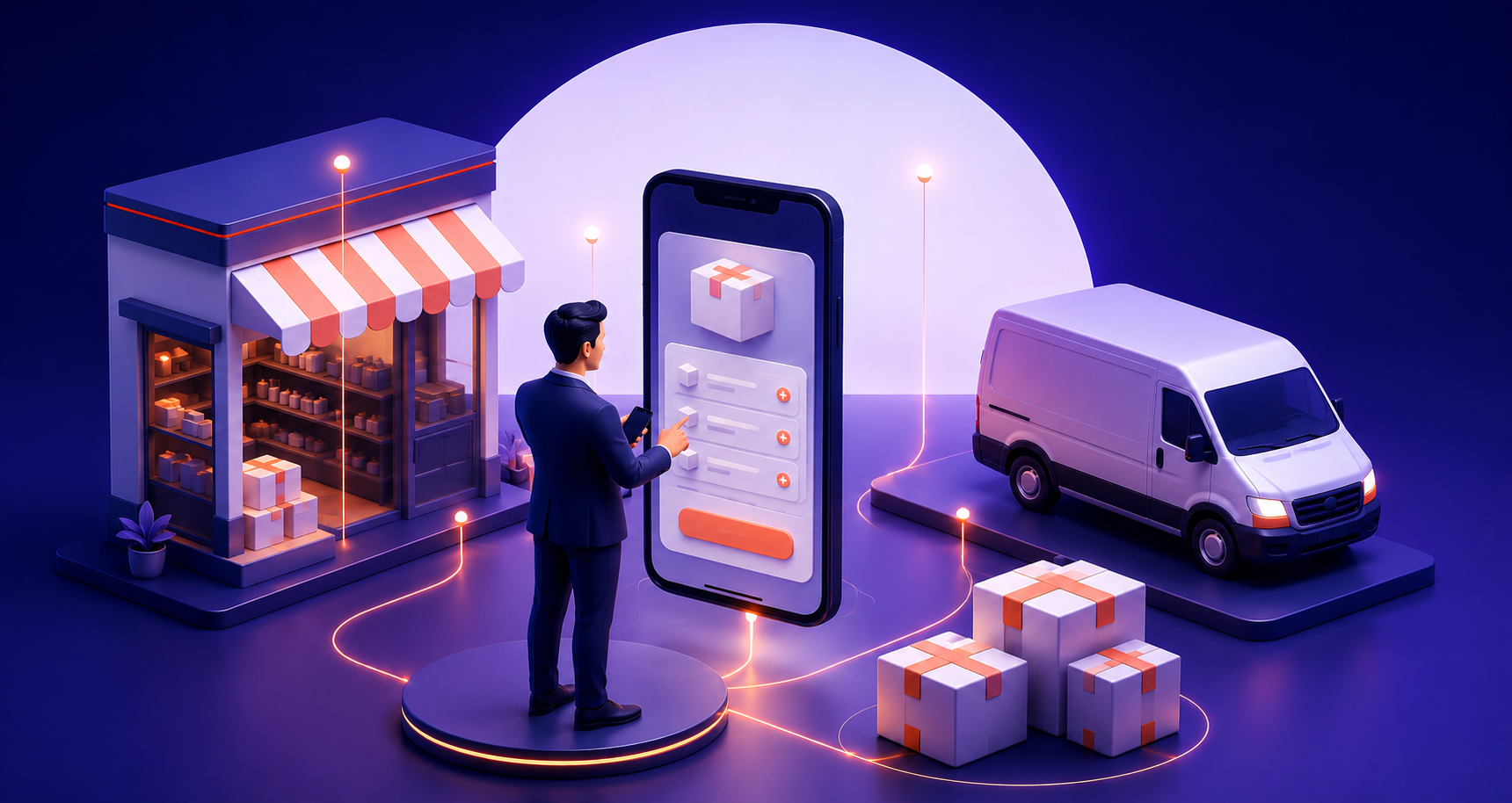 نرم افزار مدیریت فروش حضوری برای ویزیتورها